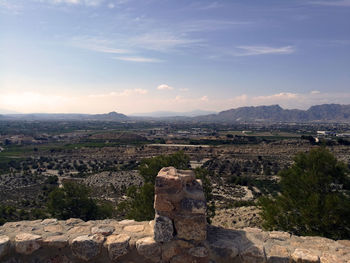Aerial view of city