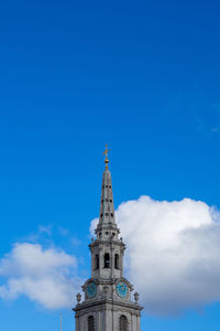 Clock tower of st martin-in-the-fields against sky