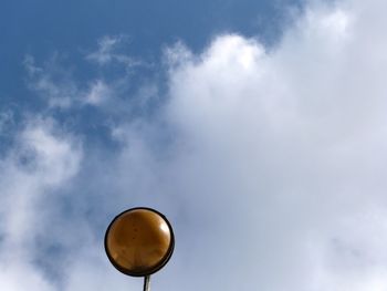 Low angle view of sky