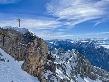 View from zugspitze