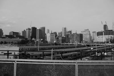 Cityscape against sky