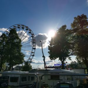 Ferris wheel against sky