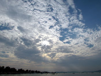Scenic view of cloudy sky