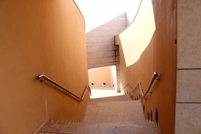 Staircase leading towards building