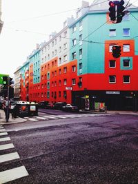 View of road in city