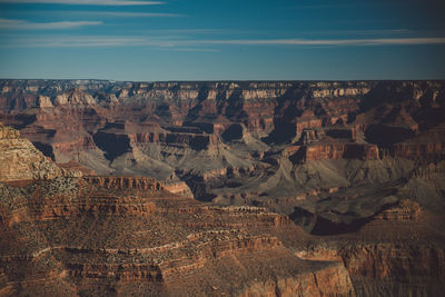 Scenic view of grand canyon national park against sky