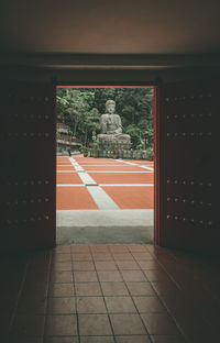 View of entrance of building