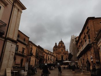 View of buildings in city