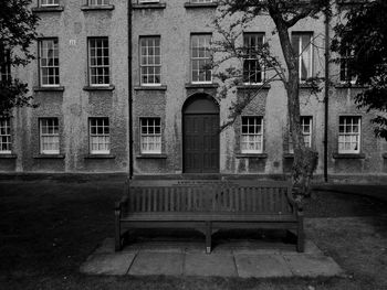 Exterior of old building