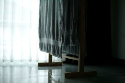 Curtain on window