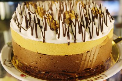 Close-up of cake