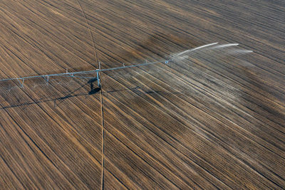 Full frame shot of hardwood floor