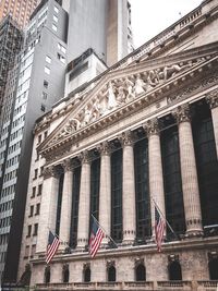 Wall street stock exchange