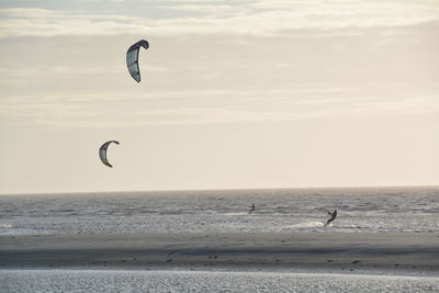 Tourists enjoying on beach