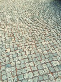 Full frame shot of tiled floor