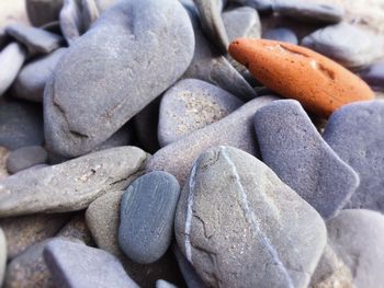 Full frame shot of stones