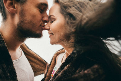 Portrait of young couple