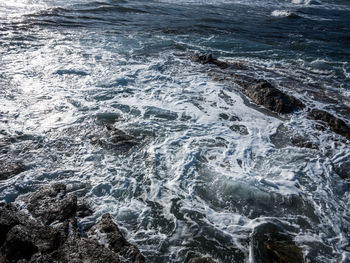 Full frame shot of sea water