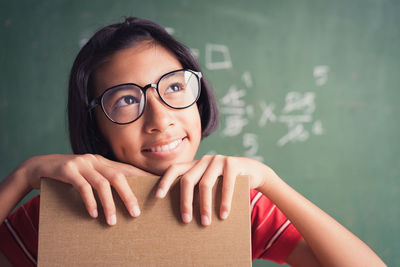 Portrait of a smiling girl