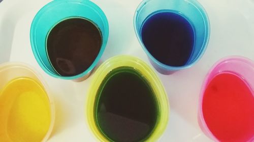 Close-up of multi colored objects