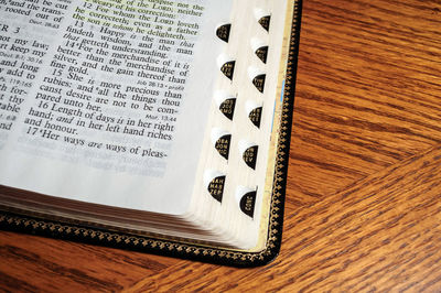 Close-up of paper