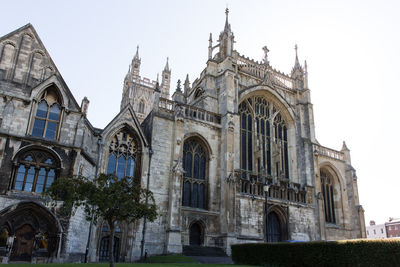 View of cathedral against clear sky