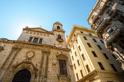 Low angle view of church old havana