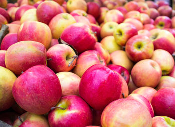 Full frame shot of fruits for sale