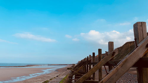 Panoramic view of sea against sky