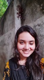 Portrait of a smiling young woman