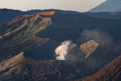 Mt. bromo located in bromo tengger semeru national park, east java, indonesia.