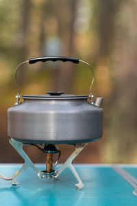 Close-up of coffee maker