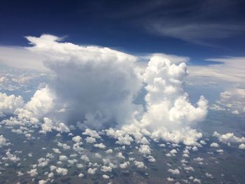 Low angle view of clouds in sky