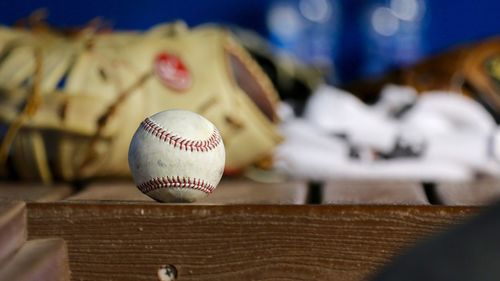 Close-up of ball on table