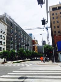 Low angle view of buildings against sky