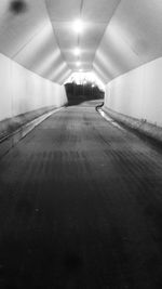 Illuminated tunnel