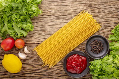 Close-up of fresh fruits with vegetables