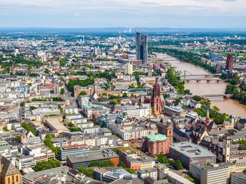 Aerial view of cityscape