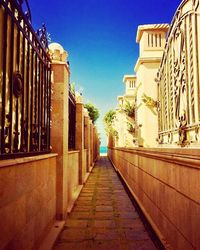 Walkway leading to building