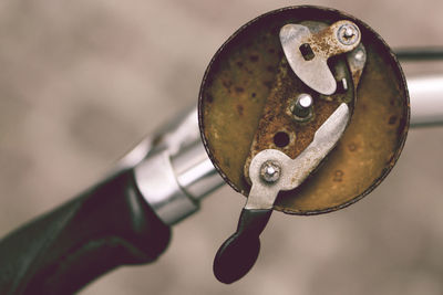 Close-up of rusty metal