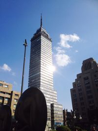 Low angle view of modern office building