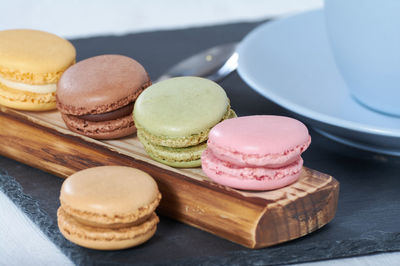 Close-up of cake on table