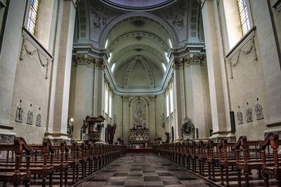 Interior of cathedral