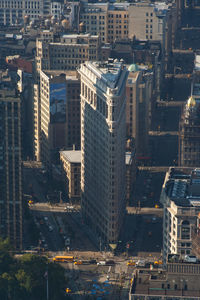 Aerial view of city