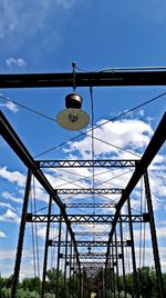 Low angle view of built structure against sky