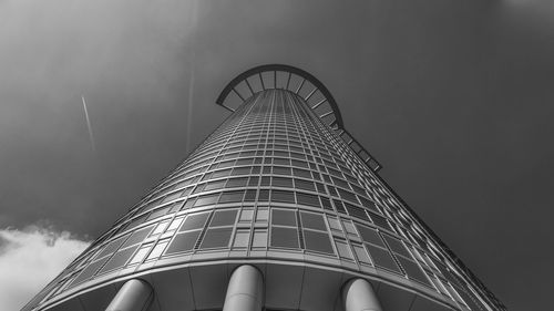 Low angle view of building against sky