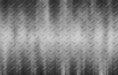 Full frame shot of patterned metal