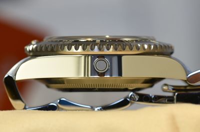 Close-up of wrist watch