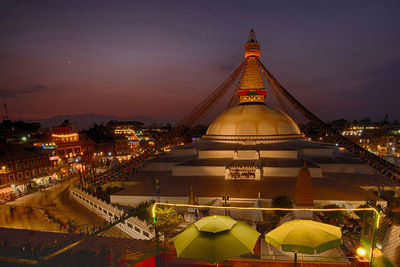 View of boudhanath pagoda,and registration,world heritage site in kathmandu, nepal.