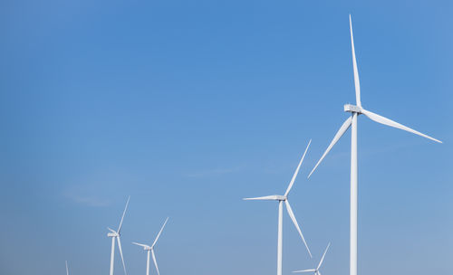 Wind energy and sustainable power generation with wind turbines, eco-friendly solutions